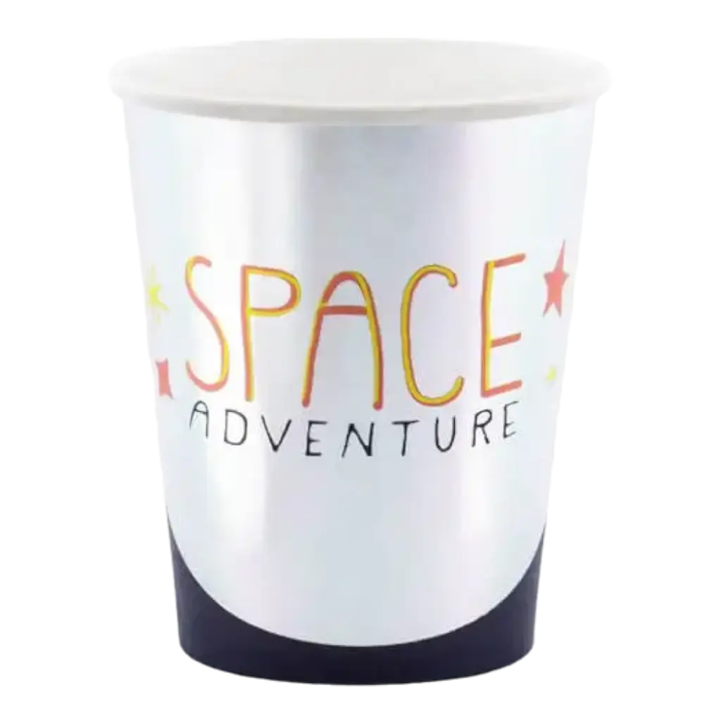 Lot de 6 Gobelets - Space Party - 200ml