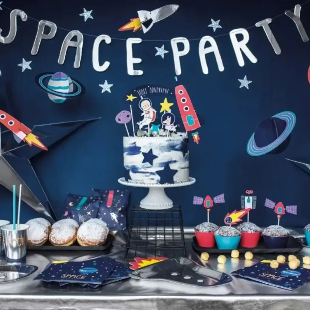 Lot de 6 Gobelets - Space Party - 200ml