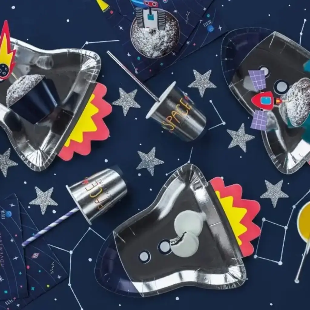 Lot de 6 Gobelets - Space Party - 200ml