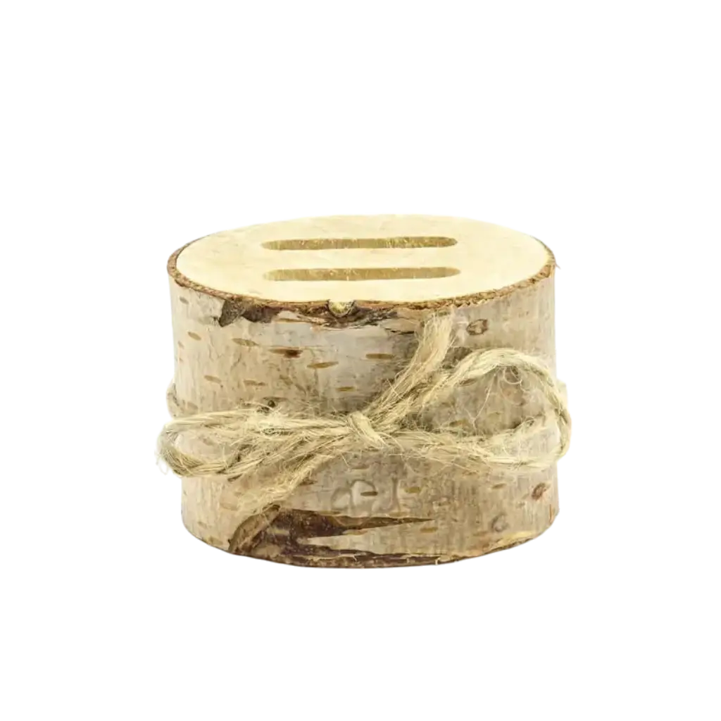 Porte-Bague mariage en Bois - 6cm