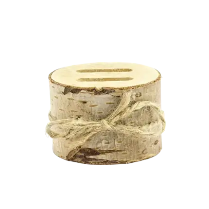 Porte-Bague mariage en Bois - 6cm
