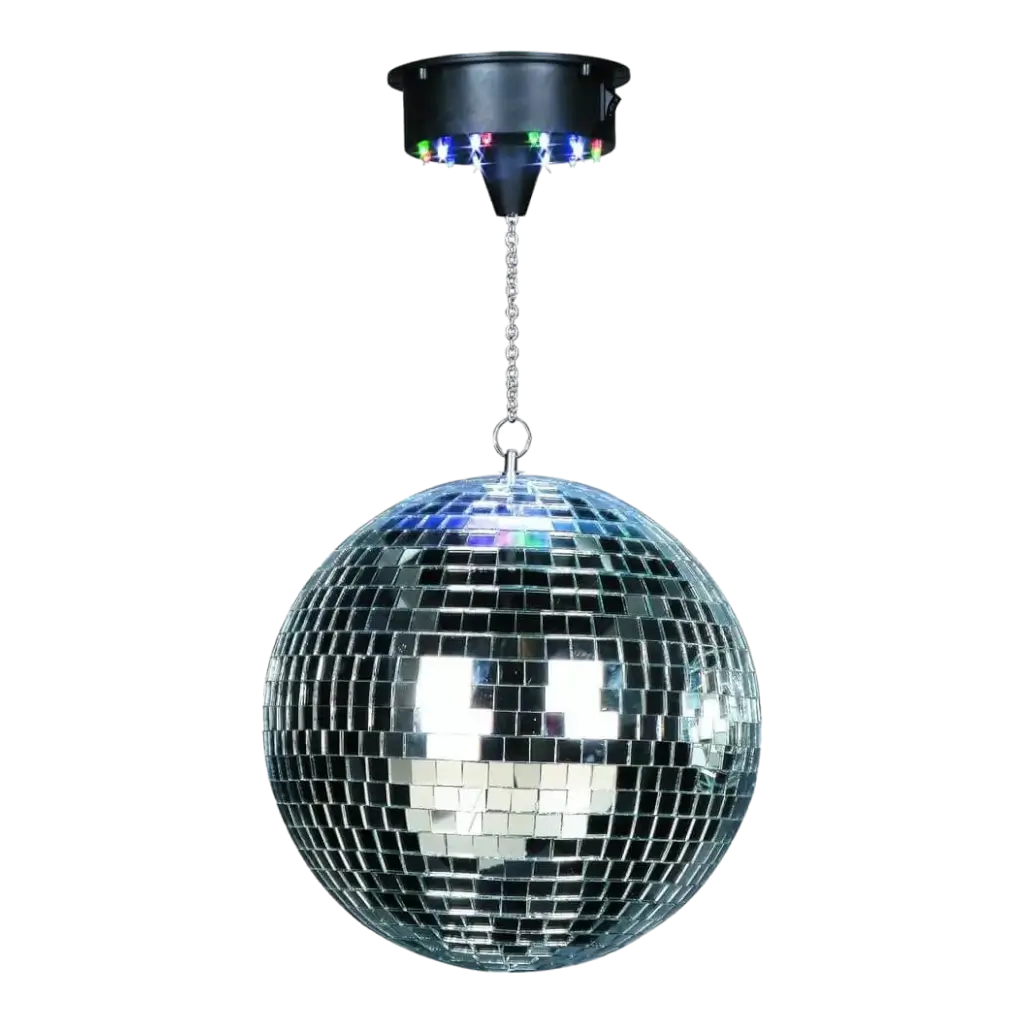 Boule à Facettes 30cm + Moteur 