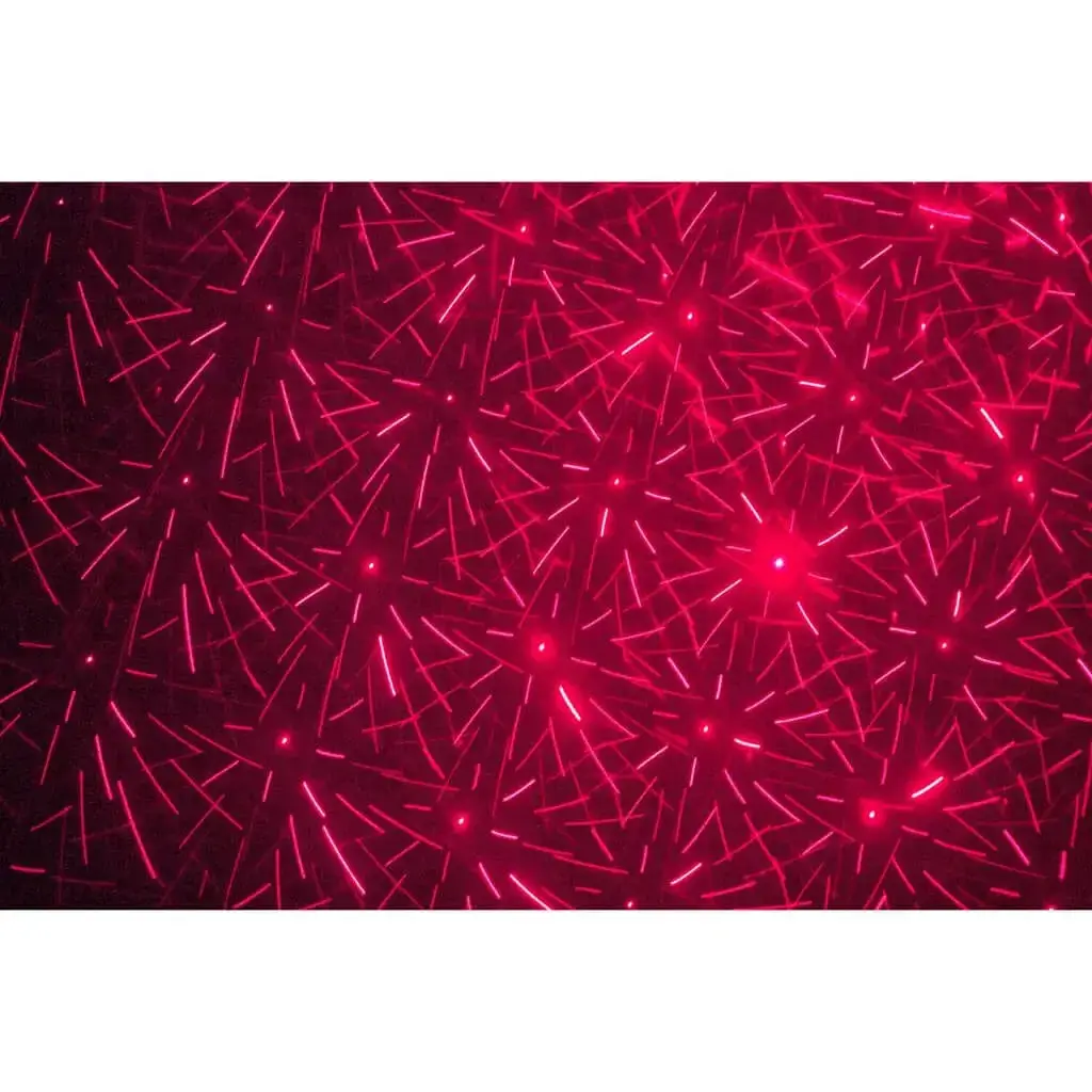 Support de lumière 2 PAR LED RGBW + 2 LASERS Rouge &amp; Vert