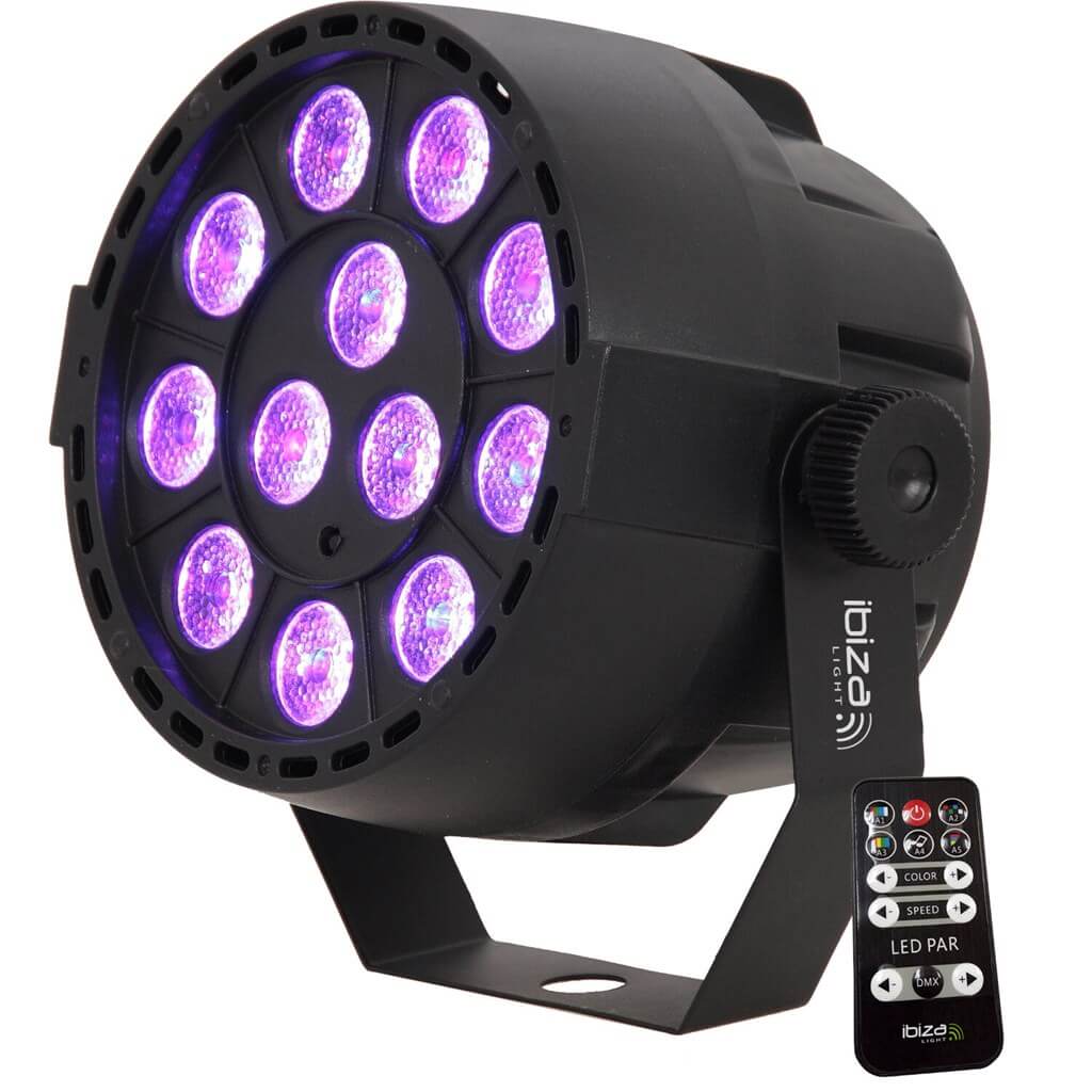 Mini Projecteur PAR à LED 12x3W RVB