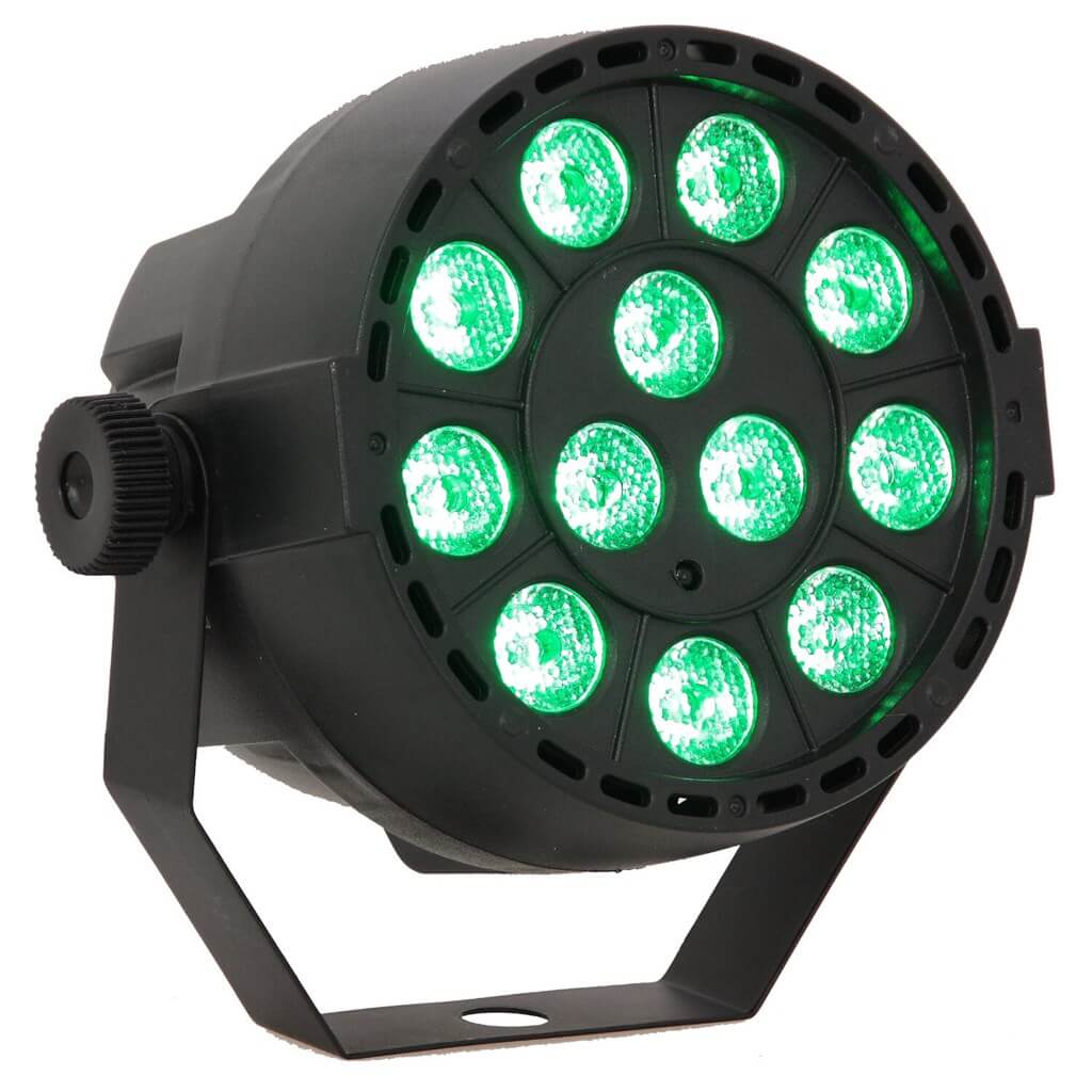 Mini Projecteur PAR à LED 12x3W RVB