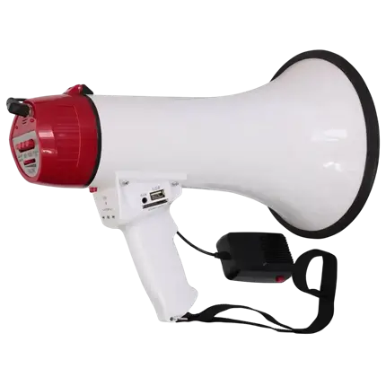 Megaphone 35W avec USB & SD