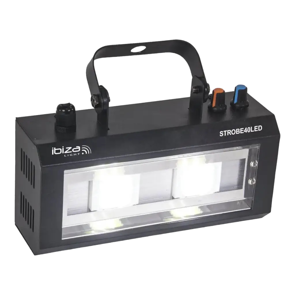 Stroboscope LED 2x20W - Ibiza Light