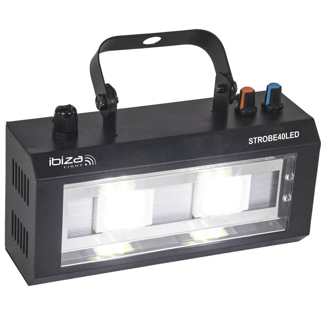 Stroboscope LED 2x20W - Ibiza Light