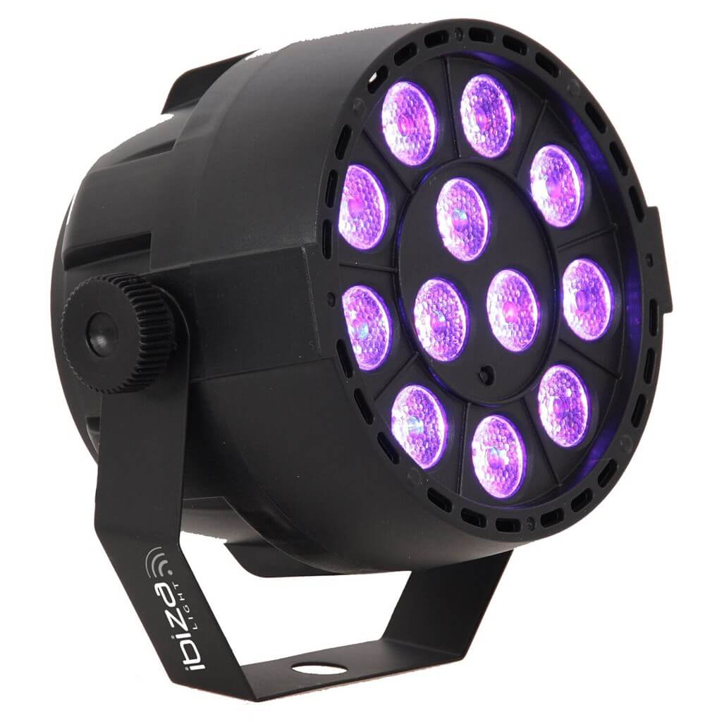Mini Projecteur PAR LED UV 12x2W