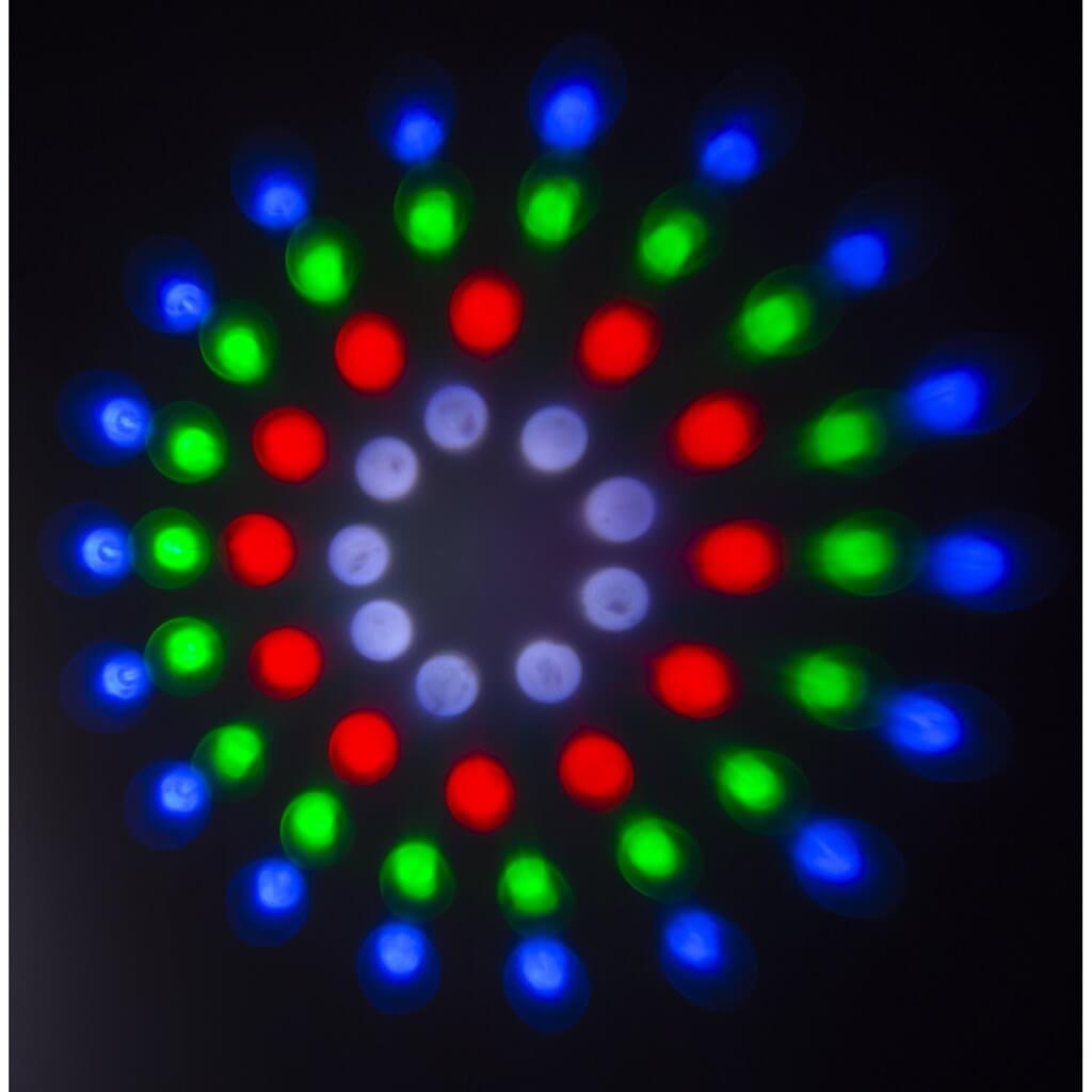 Support de lumière 4 en 1 avec PAR LED, Strobo, Moon & Laser