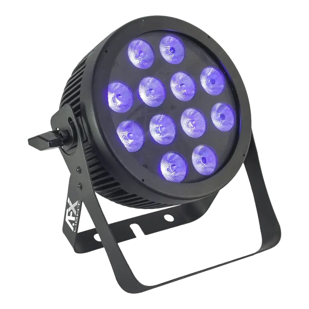 Projecteur LED 12x12W Haute Luminosité RGBWA+UV