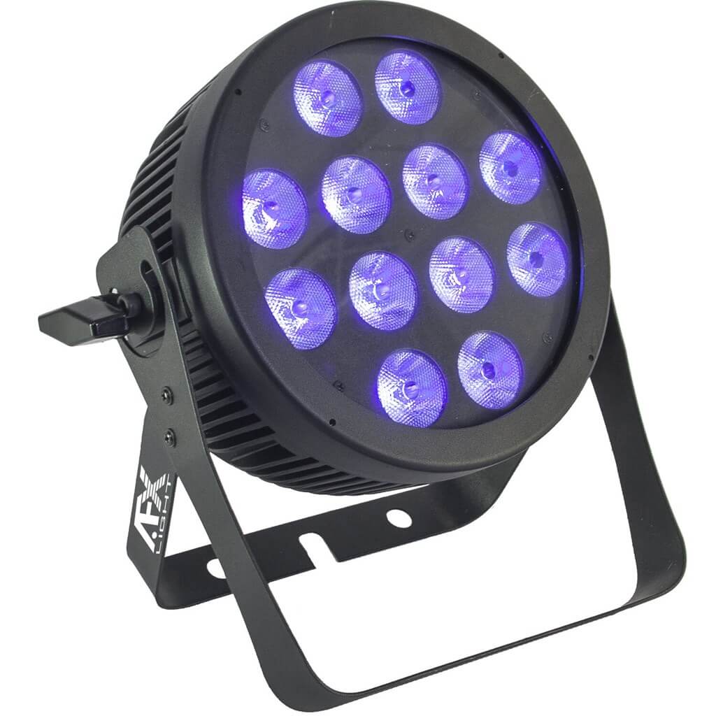 Projecteur LED 12x12W Haute Luminosité RGBWA+UV