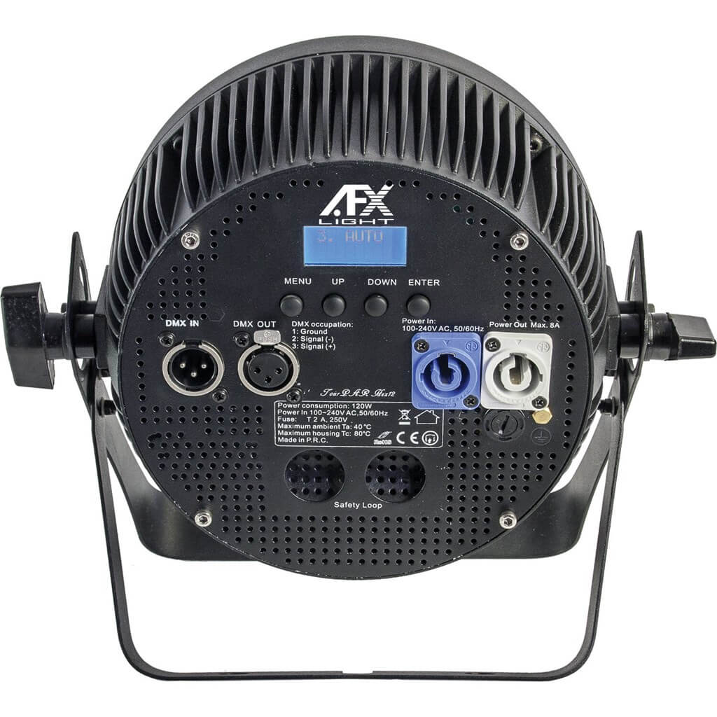 Projecteur LED 12x12W Haute Luminosité RGBWA+UV