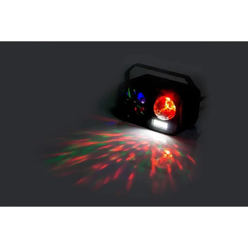 Effet Lumineux combiné 3-EN-1 Astro, Strobo &amp; Gobo