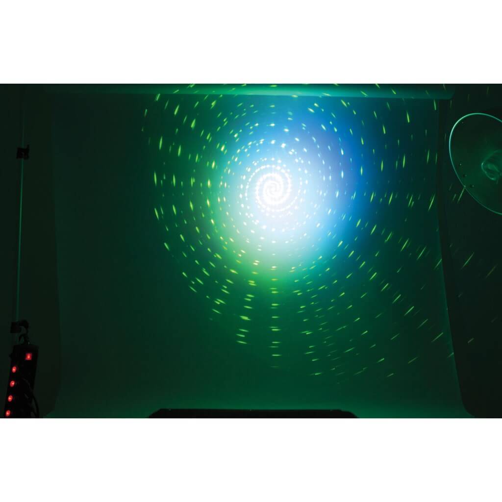 Effet Lumière Combiné 3-EN-1 Gobo, Wash/Strobo & Laser