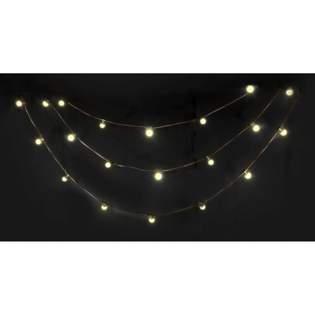 Guirlande Lumineuse Guinguette Blanc Chaud (10 mètres)