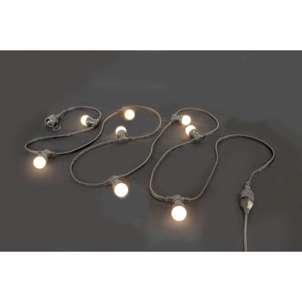 Guirlande Lumineuse Guinguette Blanc Chaud (10 mètres)