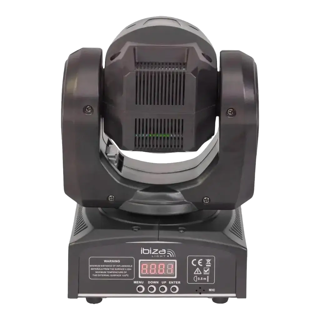 Lyre SPOT LED 30W + Anneau 12 LEDS RGB