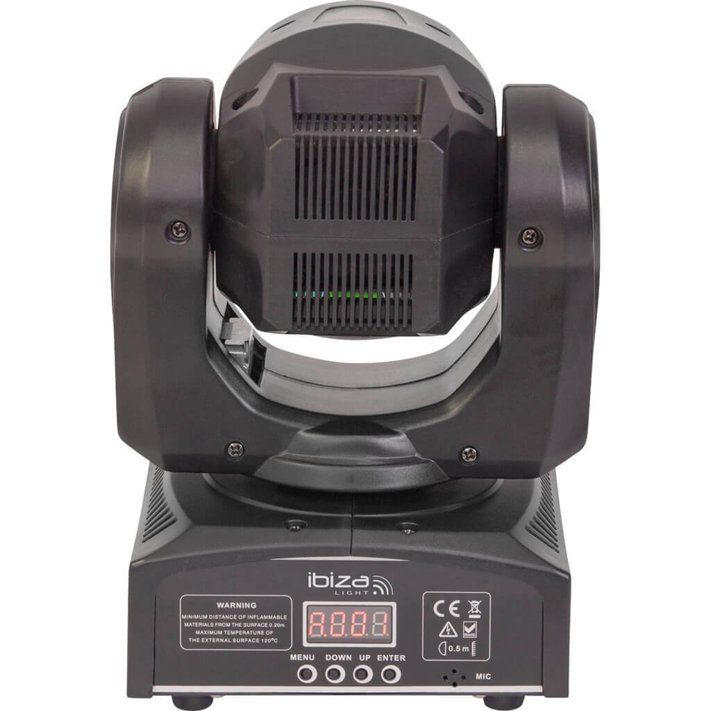 Lyre SPOT LED 30W + Anneau 12 LEDS RGB