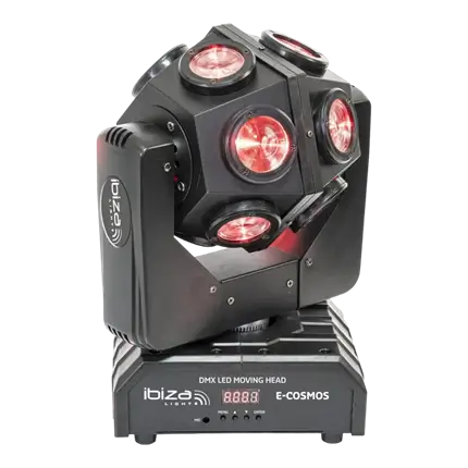 Lyre Retro LED "E-COSMOS" 12x10W RGBW