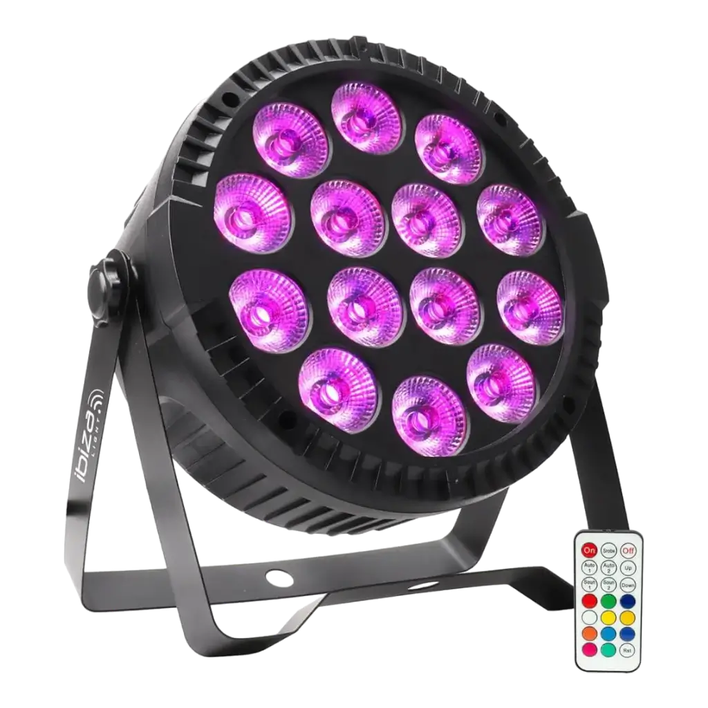 Projecteur PAR LED Extra plat 14x6W RGBW