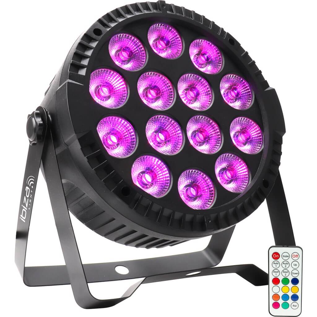 Projecteur PAR LED Extra plat 14x6W RGBW