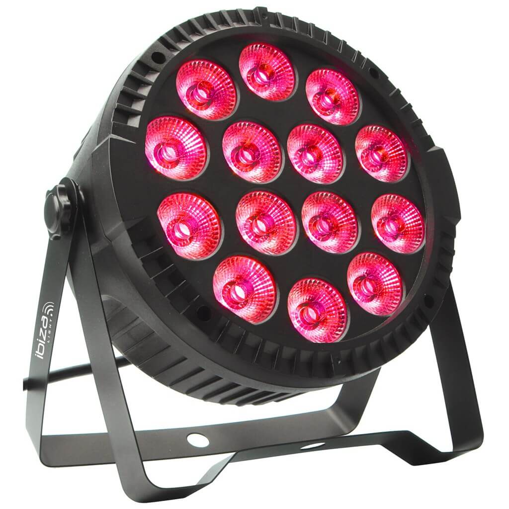 Flacher PAR-Scheinwerfer 14 LED RGBW - Sparklers Club