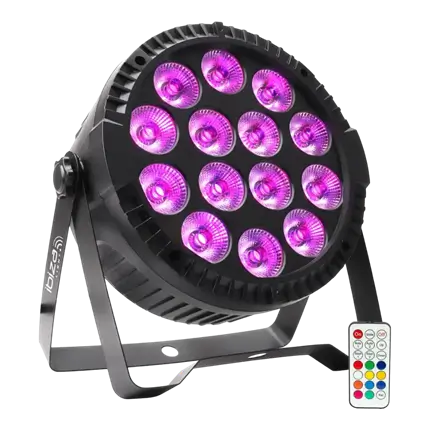 Projecteur PAR LED Extra plat 14x6W RGBW