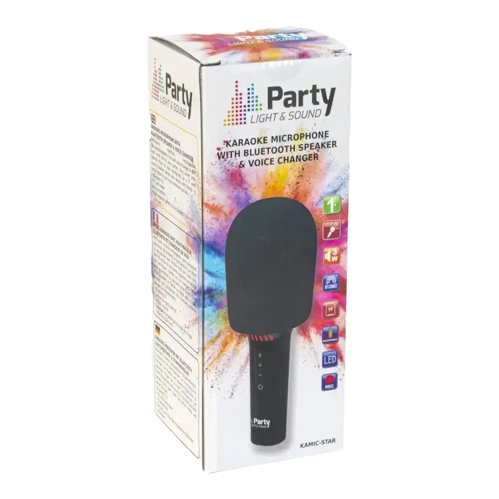 Micro KAMIC-STAR avec Bluetooth et Changeur de Voix