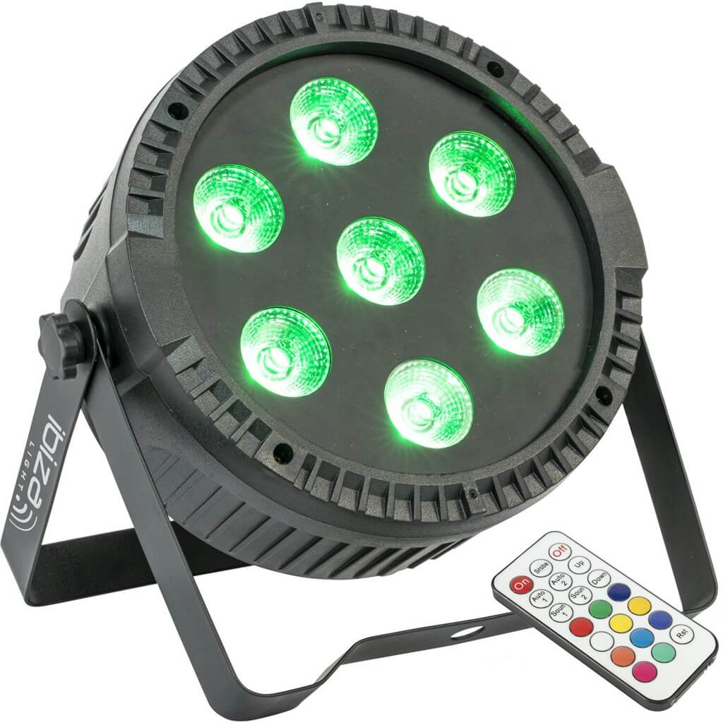 Projecteur THINPAR LED Extra plat 7x6W RGBW