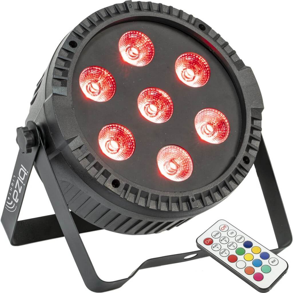 Projecteur THINPAR LED Extra plat 7x6W RGBW