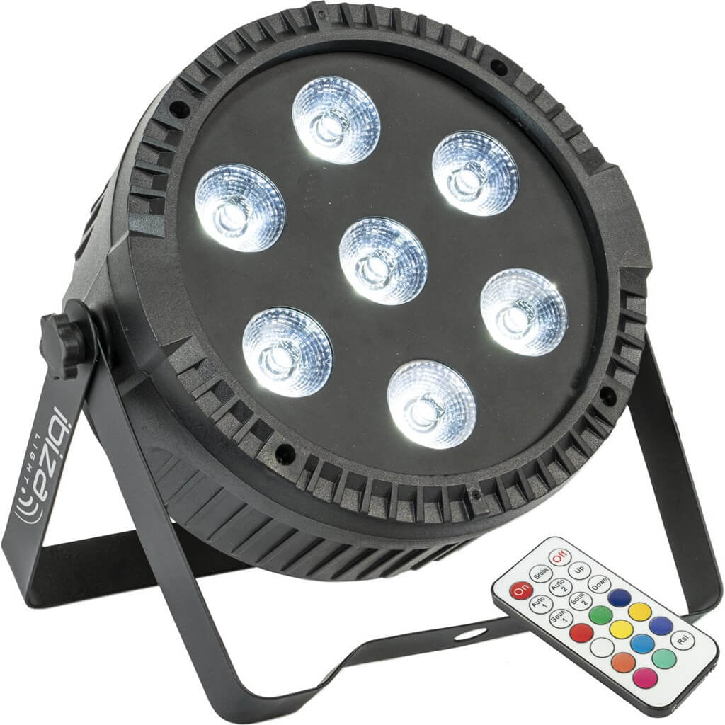 Projecteur THINPAR LED Extra plat 7x6W RGBW
