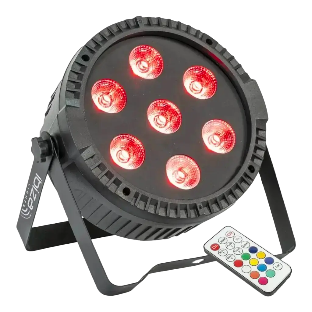 Projecteur THINPAR LED Extra plat 7x6W RGBW