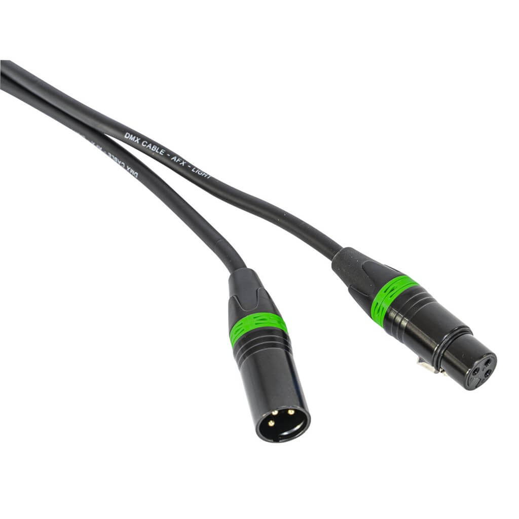 Câble DMX XLR Mâle/Femelle 1m