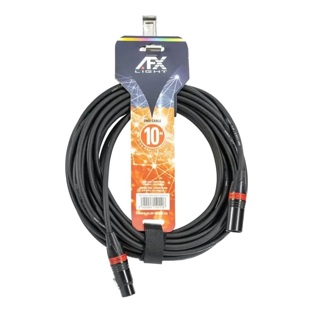 Câble DMX XLR Mâle/Femelle 10m
