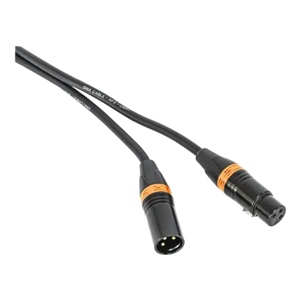 Câble DMX XLR Mâle/Femelle 3m