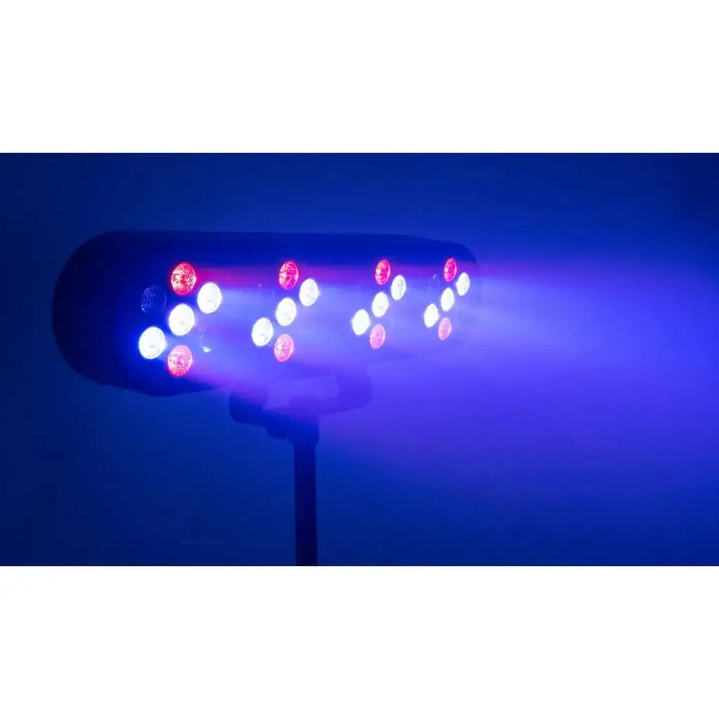 Support de Lumière 4 PAR à LED + télécommande