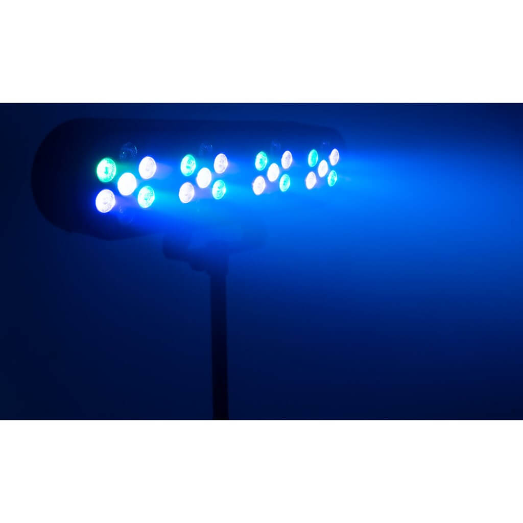 Support de Lumière 4 PAR à LED + télécommande