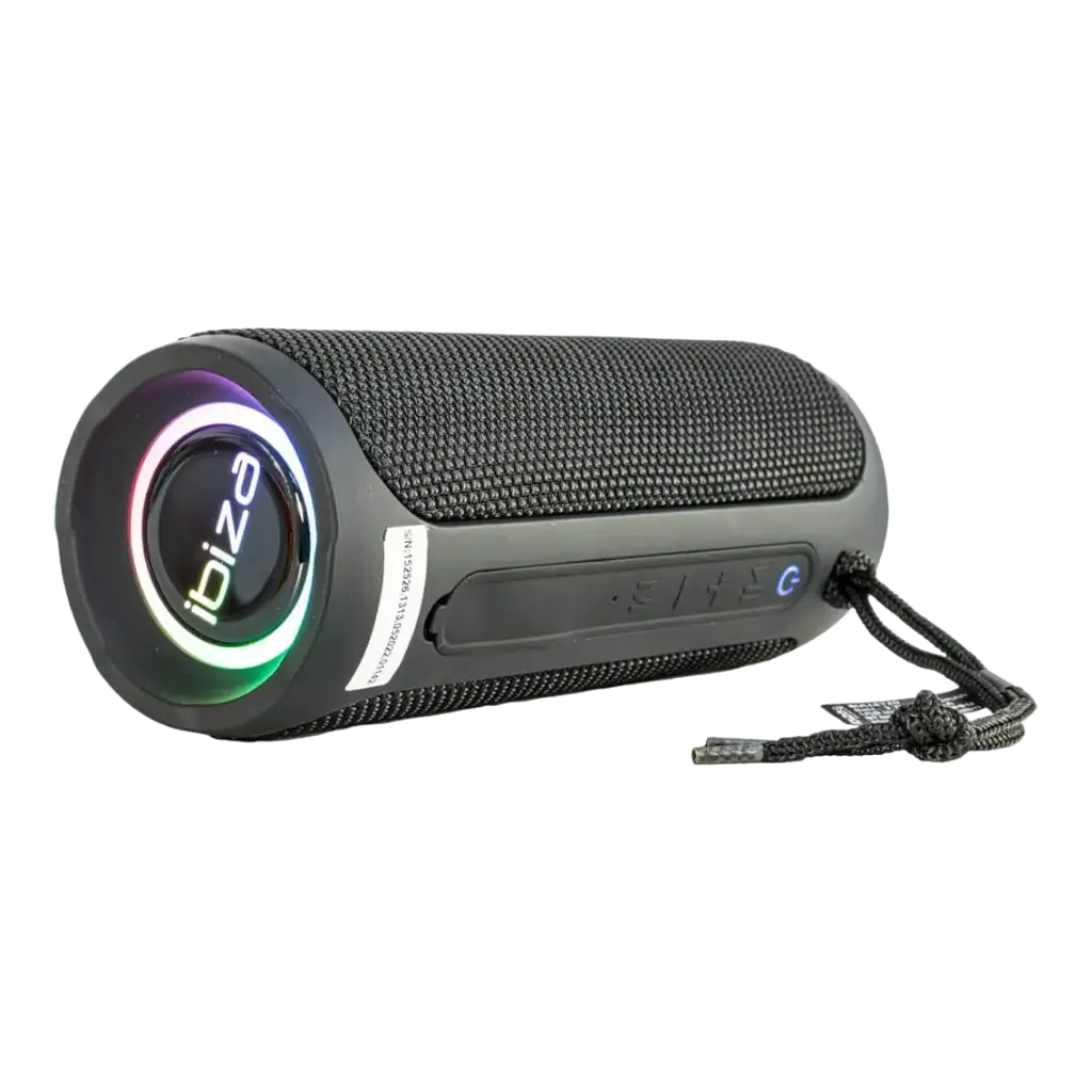 Altavoz bluetooth Ibiza BULLET20 LED - Sparklers Club