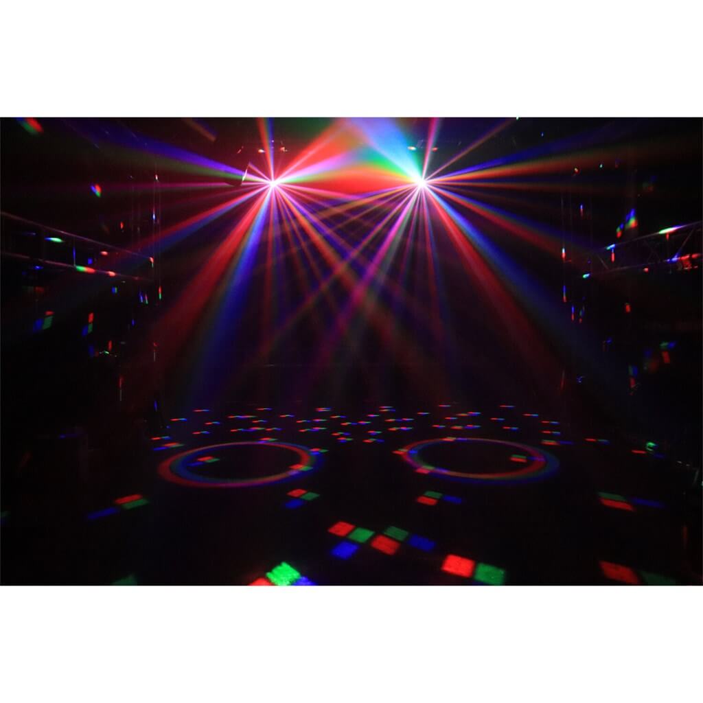 Effet de lumière 5-EN-1 Wash, UV, Astro, Strobo & Laser