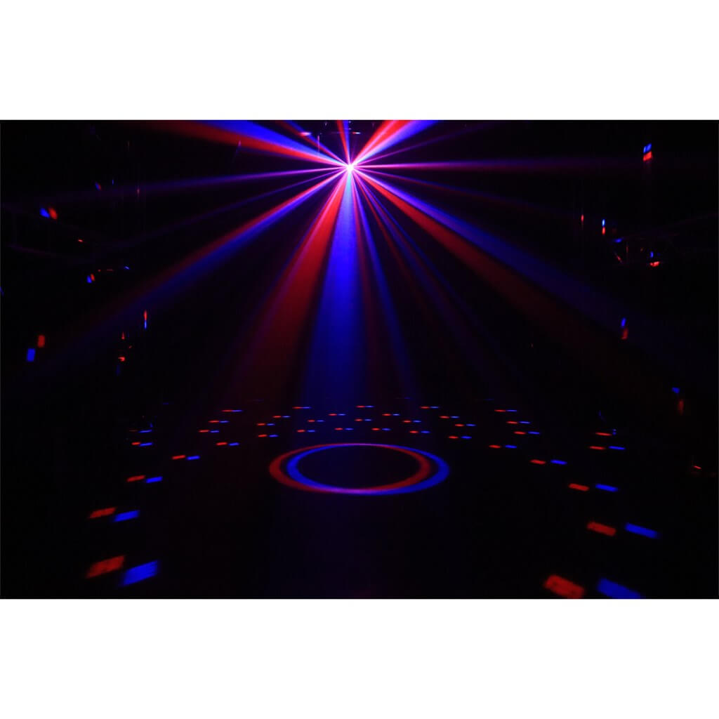 Effet de lumière 5-EN-1 Wash, UV, Astro, Strobo & Laser