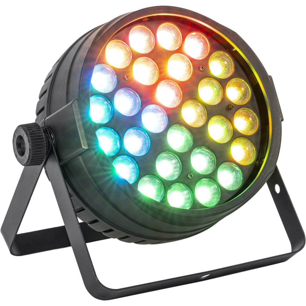 Projecteur PAR LED RGBW 28x10W avec Zoom par quartier