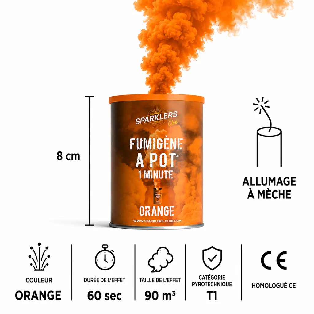 fumigène-orange