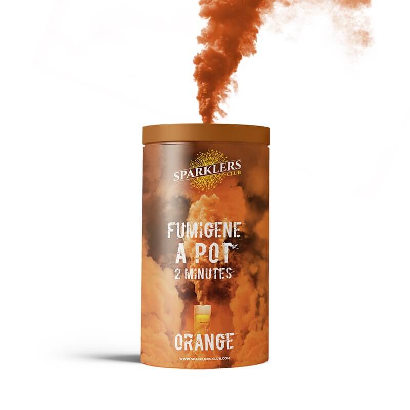 Lot De 3 Fumigènes En Pot Jaune - 60 Secondes De Fumée Intense - Idéal Fêtes, événements Sportifs, Photos