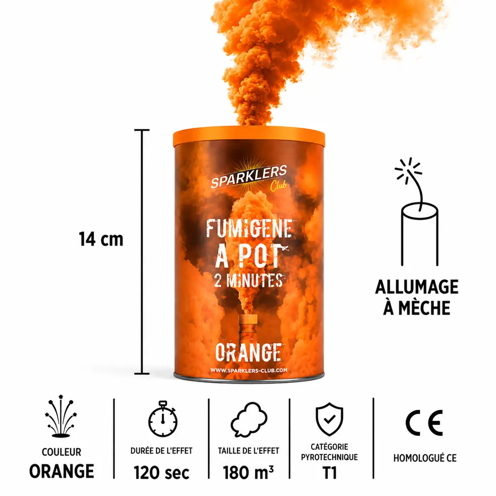 fumigène-orange