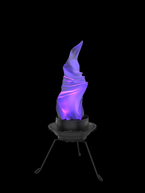 CHAUVET DJ - simulateur de flammes Effet wash Bob LED H3