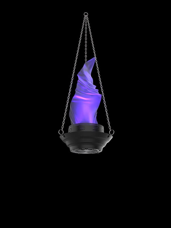 CHAUVET DJ - simulateur de flammes Effet wash Bob LED H3