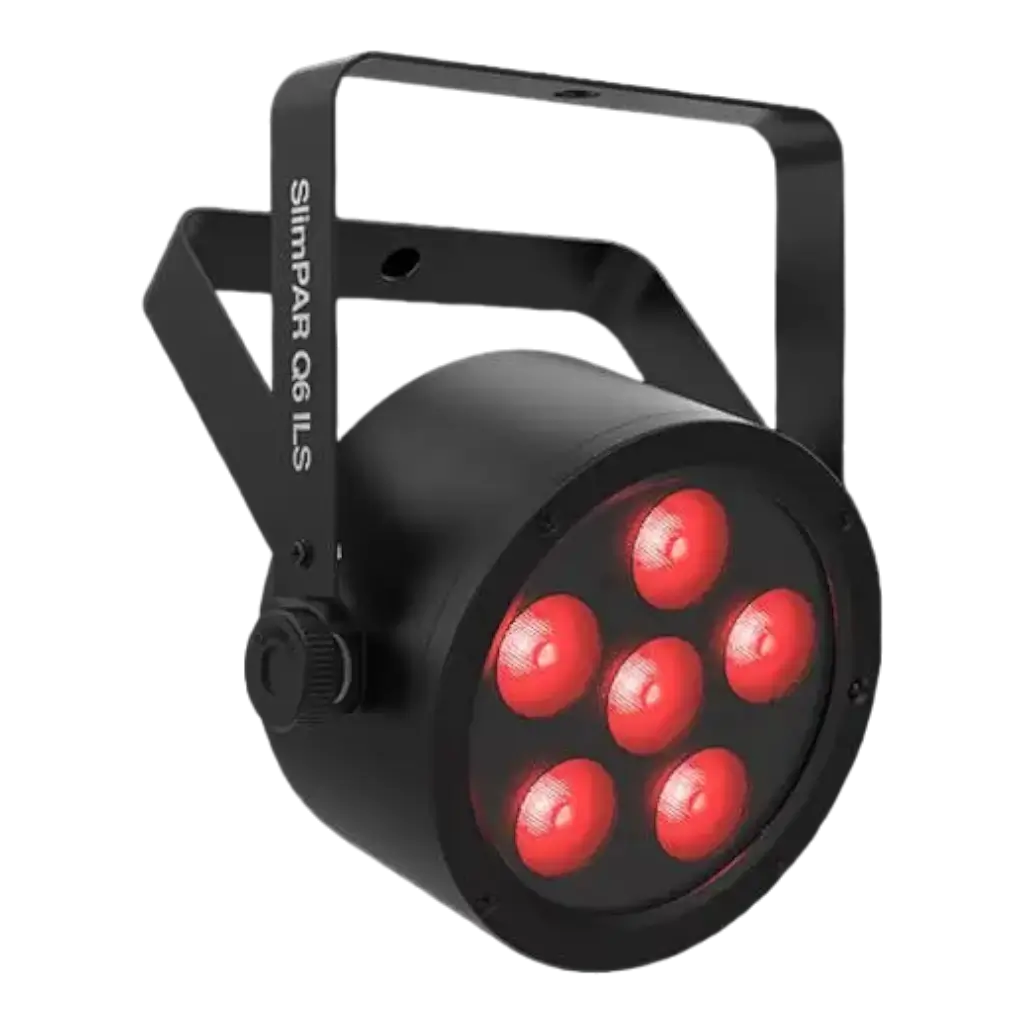 CHAUVET DJ - Projecteur PAR à LED de Couleur SlimPAR Q6 ILS