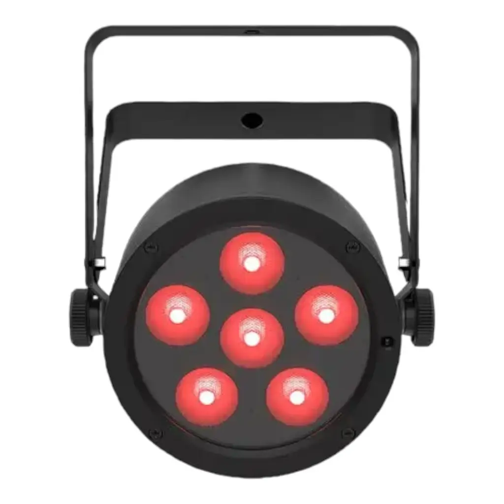 CHAUVET DJ - Projecteur PAR à LED de Couleur SlimPAR Q6 ILS