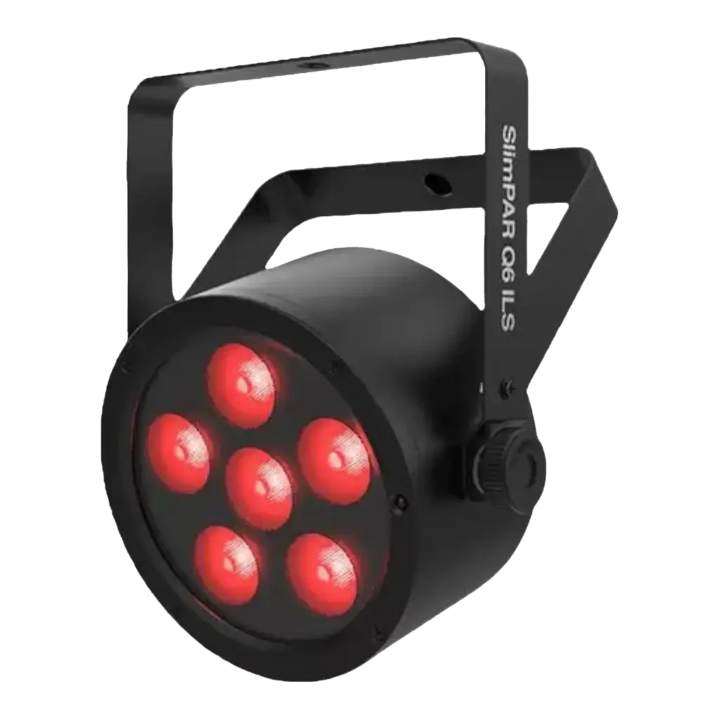 CHAUVET DJ - Projecteur PAR à LED de Couleur SlimPAR Q6 ILS